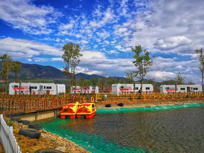丽江雪山玫瑰庄园拓展基地