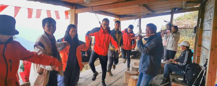 丽江石头乡桃花村户外徒步路线